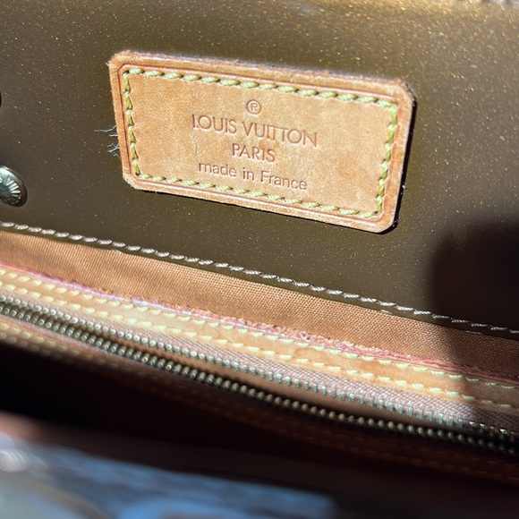 Authentic EUC Louis Vuitton Bronze Vernis Shopper Tote - Picture 8 of 13